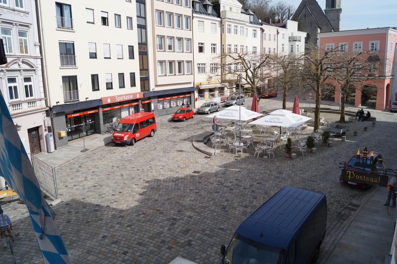 Hotel Zur Post Trostberg Exteriör bild